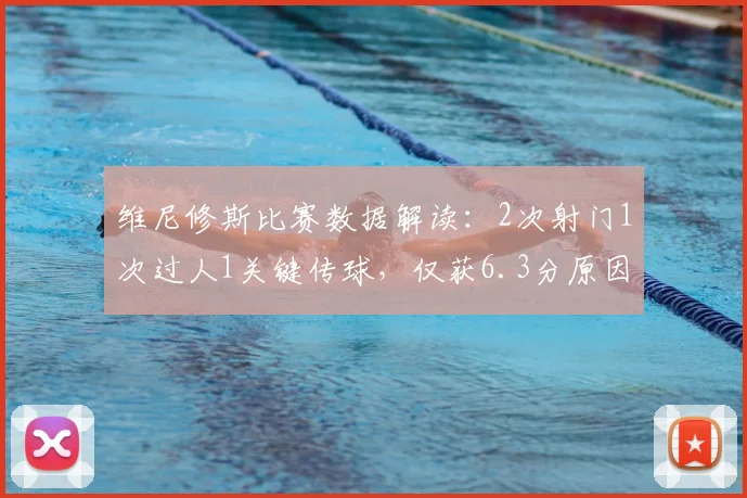 维尼修斯比赛数据解读：2次射门1次过人1关键传球，仅获6.3分原因何在？